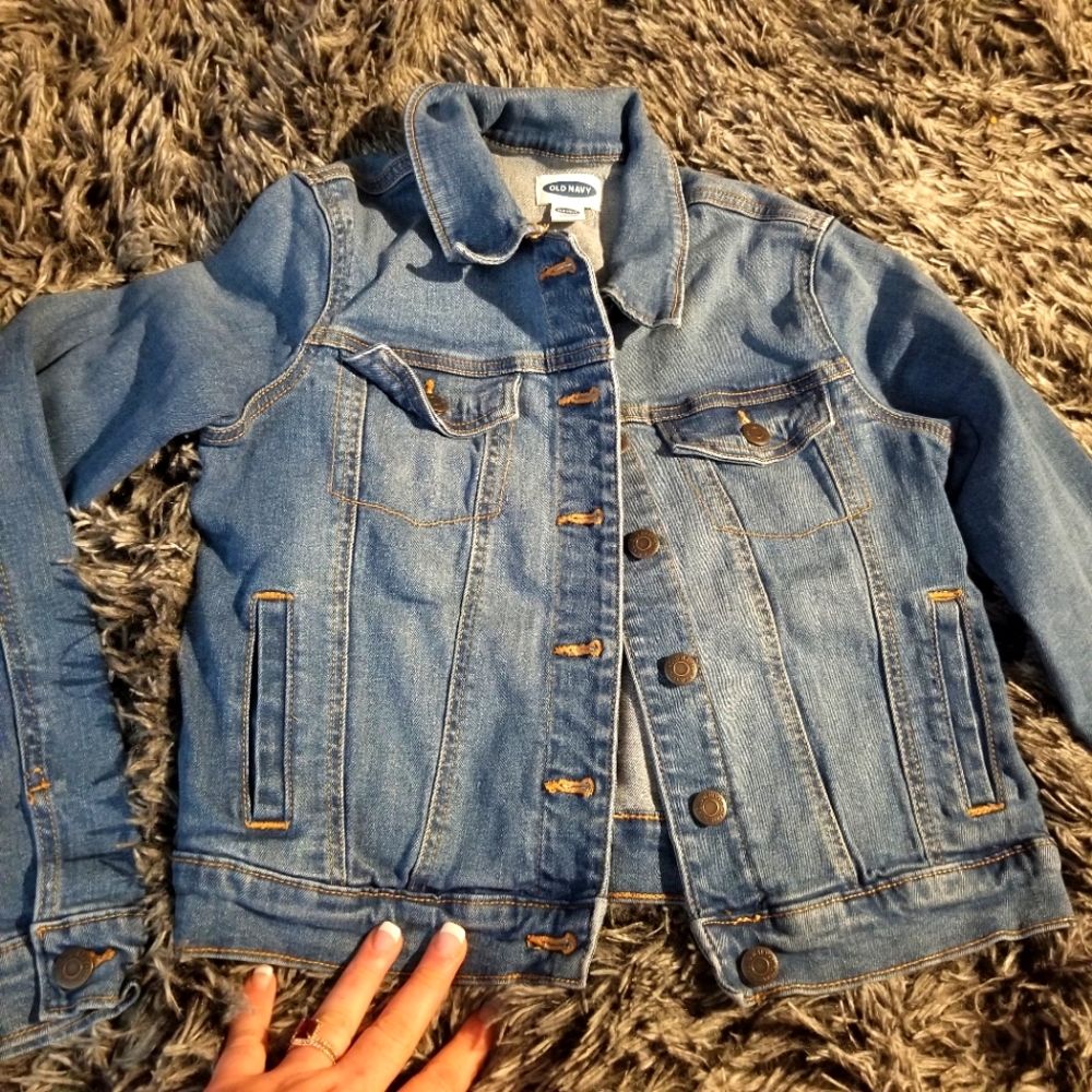 Jean jacket from old navy kids Xl